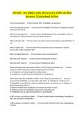 API 580 - 4th Edition with all Correct & 100&percnt; Verified Answers &vert;Guaranteed to Pass