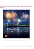 SOLUTION MANUAL - Financial Accounting for Managers 1st Edition By J&period; David Spiceland&comma; Wayne Thomas&comma; Don Herrmann&comma; All 12 Chapters Covered&comma; Verified Latest Edition