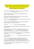 API 1169 Study Test Questions RM&num;3 with all Correct & 100&percnt; Verified Answers &vert;Actual Complete Update &vert;Already Graded A&plus; &lpar;Just Released&rpar;