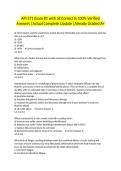 API 571 Exam &num;1 with all Correct & 100&percnt; Verified Answers &vert;Actual Complete Update &vert;Already Graded A&plus;
