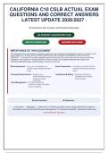 California C10 CSLB Actual Exam Questions and Correct Answers Latest Update 2026&sol;2027 &vert; 80 Questions with Detailed Rationales&comma; Why the Other Answers Are Wrong & References&NewLine;