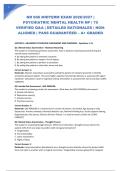 NR 606 MIDTERM EXAM 2026&sol;2027 &vert; PSYCHIATRIC MENTAL HEALTH NP &vert; 75 VERIFIED Q&A &vert; DETAILED RATIONALES &vert; NGN-ALIGNED &vert; PASS GUARANTEED &ndash; A&plus; GRADED