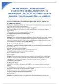 NR 606 MODULE 1 EXAM 2026&sol;2027 &vert; PSYCHIATRIC MENTAL HEALTH NP &vert; 40 VERIFIED Q&A &vert; DETAILED RATIONALES &vert; NGN-ALIGNED &vert; PASS GUARANTEED &ndash; A&plus; GRADED