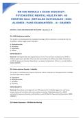  NR 606 MODULE 4 EXAM 2026&sol;2027 &vert; PSYCHIATRIC MENTAL HEALTH NP &vert; 40 VERIFIED Q&A &vert; DETAILED RATIONALES &vert; NGN-ALIGNED &vert; PASS GUARANTEED &ndash; A&plus; GRADED