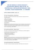 NR 606 MODULE 6 EXAM 2026&sol;2027 &vert; PSYCHIATRIC MENTAL HEALTH NP &vert; 40 VERIFIED Q&A &vert; DETAILED RATIONALES &vert; NGN-ALIGNED &vert; PASS GUARANTEED &ndash; A&plus; GRADED