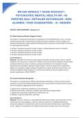 NR 606 MODULE 7 EXAM 2026&sol;2027 &vert; PSYCHIATRIC MENTAL HEALTH NP &vert; 40 VERIFIED Q&A &vert; DETAILED RATIONALES &vert; NGN-ALIGNED &vert; PASS GUARANTEED &ndash; A&plus; GRADED