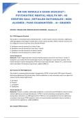 NR 606 MODULE 8 EXAM 2026&sol;2027 &vert; PSYCHIATRIC MENTAL HEALTH NP &vert; 40 VERIFIED Q&A &vert; DETAILED RATIONALES &vert; NGN-ALIGNED &vert; PASS GUARANTEED &ndash; A&plus; GRADED