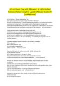 API 653 Exam Prep with All Correct & 100&percnt; Verified Answers &vert;Actual Complete Update &vert;Already Graded A&plus; &lpar;Just Released&rpar;