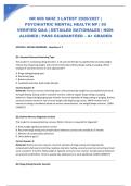NR 606 QUIZ 3 LATEST 2026&sol;2027 &vert; PSYCHIATRIC MENTAL HEALTH NP &vert; 50 VERIFIED Q&A &vert; DETAILED RATIONALES &vert; NGN-ALIGNED &vert; PASS GUARANTEED &ndash; A&plus; GRADED