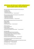 API 510 Exam with all Correct & 100&percnt; Verified Answers &vert;Actual Complete Update &vert;Already Graded A&plus;
