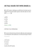 UST FULLY SOLVED TEST PAPER GRADED A&plus;