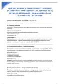 NUR 621 MODULE 4 EXAM 2026&sol;2027 &vert; NURSING LEADERSHIP & MANAGEMENT &vert; 40 VERIFIED Q&A &vert; DETAILED RATIONALES &vert; NGN-ALIGNED &vert; PASS GUARANTEED &ndash; A&plus; GRADED