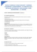 NUR 621 MODULE 6 EXAM 2026&sol;2027 &vert; NURSING LEADERSHIP & MANAGEMENT &vert; 40 VERIFIED Q&A &vert; DETAILED RATIONALES &vert; NGN-ALIGNED &vert; PASS GUARANTEED &ndash; A&plus; GRADED