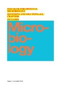 Test Bank for OpenStax Microbiology &vert; All Chapters &vert; Questions & Solutions &vert; 2027&NewLine;