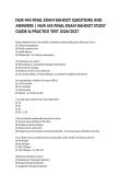 NUR 445 FINAL EXAM KAHOOT QUESTIONS AND ANSWERS &vert; NUR 445 FINAL EXAM KAHOOT STUDY GUIDE & PRACTICE TEST 2026&sol;2027