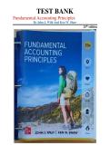 Fundamental Accounting Principles 25th Edition Test Bank &vert; Wild & Shaw&NewLine;&NewLine;Meta Description &sol; Page Description