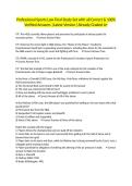 Professional Sports Law Final Study Set with all Correct & 100&percnt; Verified Answers &vert;Latest Version &vert;Already Graded A&plus;