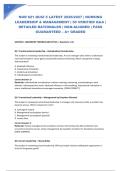 NUR 621 QUIZ 5 LATEST 2026&sol;2027 &vert; NURSING LEADERSHIP & MANAGEMENT &vert; 50 VERIFIED Q&A &vert; DETAILED RATIONALES &vert; NGN-ALIGNED &vert; PASS GUARANTEED &ndash; A&plus; GRADED