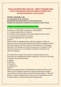 PC 832 &lpar;CALIFORNIA PENAL CODE 832&rpar; &ndash; ARREST & FIREARMS EXAM &NewLine;ACTUAL EXAM 300 QUESTIONS AND CORRECT ANSWERS WITH &NewLine;DETAILED RATIONALES&ndash; LATEST UPDATE 