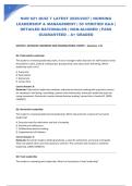 NUR 621 QUIZ 7 LATEST 2026&sol;2027 &vert; NURSING LEADERSHIP & MANAGEMENT &vert; 50 VERIFIED Q&A &vert; DETAILED RATIONALES &vert; NGN-ALIGNED &vert; PASS GUARANTEED &ndash; A&plus; GRADED