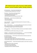 SPM 4505 Final Exam with all Correct & 100&percnt; Verified Answers &vert;Actual Complete Update &vert;Already Graded A&plus;