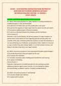 AZ ROC &ndash; CR-39 ROOFING CONTRACTOR EXAM 200 PRACTICE &NewLine;QUESTIONS WITH VERIFIED ANSWERS & DETAILED  RATIONALES 2026&sol;2027 EDITION &vert; A&plus; GRADED &vert;  LATEST UPDATE