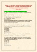AZ ROC &ndash; R-11 ELECTRICAL CONTRACTOR &lpar;RESIDENTIAL ELECTRICAL&rpar; &NewLine;EXAM 200 PRACTICE QUESTIONS WITH VERIFIED ANSWERS & &NewLine;RATIONALES LATEST UPDATE &vert; A&plus; GRADED &vert;  BRAND NEW&excl;&excl; 