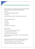 ACVPM - Infectious Diseases Exam with Accurate answers