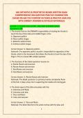 ABC ORTHOTICS & PROSTHETICS BOARD WRITTEN EXAM &NewLine;COMPREHENSIVE 300-QUESTION PRACTICE EXAMINATION &NewLine;&vert;BASED ON ABC TEST CONTENT OUTLINES & PRACTICE ANALYSIS &NewLine;WITH CORRECT ANSWERS & DETAILED RATIONALES 