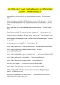 ALC GCSS ARMY Exam 2 with all Correct & 100&percnt; Verified Answers &vert;Already Graded A&plus;