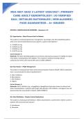 NSG 6001 QUIZ 2 LATEST 2026&sol;2027 &vert; PRIMARY CARE ADULT-GERONTOLOGY &vert; 50 VERIFIED Q&A &vert; DETAILED RATIONALES &vert; NGN-ALIGNED &vert; PASS GUARANTEED &ndash; A&plus; GRADED