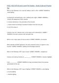 H010&comma; H410 OCR AS and A Level Film Studies &ndash; Study Guide and Practice Test