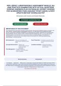 NEW JERSEY JURISPRUDENCE ASSESSMENT MODULE &lpar;NJ&NewLine;JAM&rpar; PRACTICE EXAMINATION WITH ACTUAL QUESTIONS&NewLine;VERIFIED ANSWERS&comma;PLUS RATIONALES &sol;EXPERT VERIFIED&NewLine;FOR GUARANTEED PASS &lpar;2026&sol;2027 STUDY GUIDE&rpar; LATEST&NewLine;UPDATE&sol;INSTANT DOWNLOAD PDF