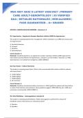 NSG 6001 QUIZ 8 LATEST 2026&sol;2027 &vert; PRIMARY CARE ADULT-GERONTOLOGY &vert; 50 VERIFIED Q&A &vert; DETAILED RATIONALES &vert; NGN-ALIGNED &vert; PASS GUARANTEED &ndash; A&plus; GRADED