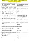 CPD State Firearms Exam with all Correct & 100&percnt; Verified Answers &vert;Latest Version &vert;Already Graded A&plus;