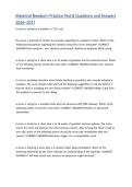 Maternal Newborn Practice Test B Questions and Answers 2026&ndash;2027 &ndash; Comprehensive Maternal-Newborn Nursing Exam Study Guide and Review