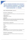  NSG 223 HERZING MIDTERM EXAM 2026&sol;2027 &vert; MEDICAL-SURGICAL NURSING II &vert; 75 VERIFIED Q&A &vert; DETAILED RATIONALES &vert; NGN-ALIGNED &vert; PASS GUARANTEED &ndash; A&plus; GRADED
