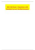NSG 530 Exam 1 Questions with Detailed Correct Verified Answers 2025&period;