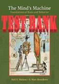 Test Bank For The Mind's Machine&colon; Foundations of Brain and Behavior&comma; 4th Edition by Neil V&period; Watson&comma; S&period; Marc Breedlove
