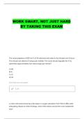 FUNDAMENTALS RN EXIT HESI 2 QUESTIONS AND CORRECT ANSWERS
