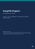 Summary -  CompTIA Project&plus;
