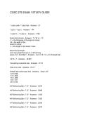 COSC 275 EXAM 1 STUDY GUIDE