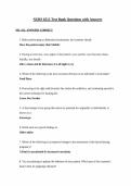 NURS 6512 Advanced Health Assessment and Diagnostic Reasoning&period; Questions with Answers 