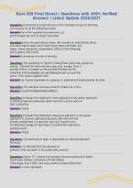 Econ 528 Final &lpar;Evan&rpar; &vert; Questions with 100&percnt; Verified&NewLine;Answers &vert; Latest Update 2026&sol;2027