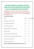 New Mexico &lpar;NM&rpar; LP-5 Installation&comma; Service & Repair Practice Exam 400 Questions with Verified Answers & Detailed Rationales &lpar;2026&sol;2027&rpar;