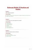 Buttercups Module 10 Questions and Answers&period;