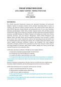 FISDAP Operations Exam 2026&sol;2027 &ndash; EMS Operations & Emergency Medical Services &vert; 100 Practice Questions with Verified Answers & Study Guide