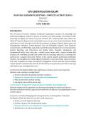 CPI Certification Exam 2026&sol;2027 &ndash; Crisis Prevention & Intervention &vert; 100 High-Yield Practice Questions with Verified Answers