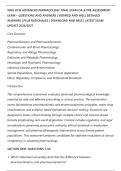 WGU D116 ADVANCED PARMACOLOGY FINAL EXAM OA & PRE-ASSESSMENT&NewLine;EXAM &ndash; QUESTIONS AND ANSWERS &vert; VERIFIED AND WELL DETAILED&NewLine;ANSWERS &vert; PLUS RATIONALES &vert; DOWNLOAD AND PASS &vert; LATEST EXAM&NewLine;UPDATE 2026&sol;2027