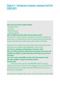 Chapter 4 - Introduction to business valuations&period;Final Test 20262027&period; &NewLine;